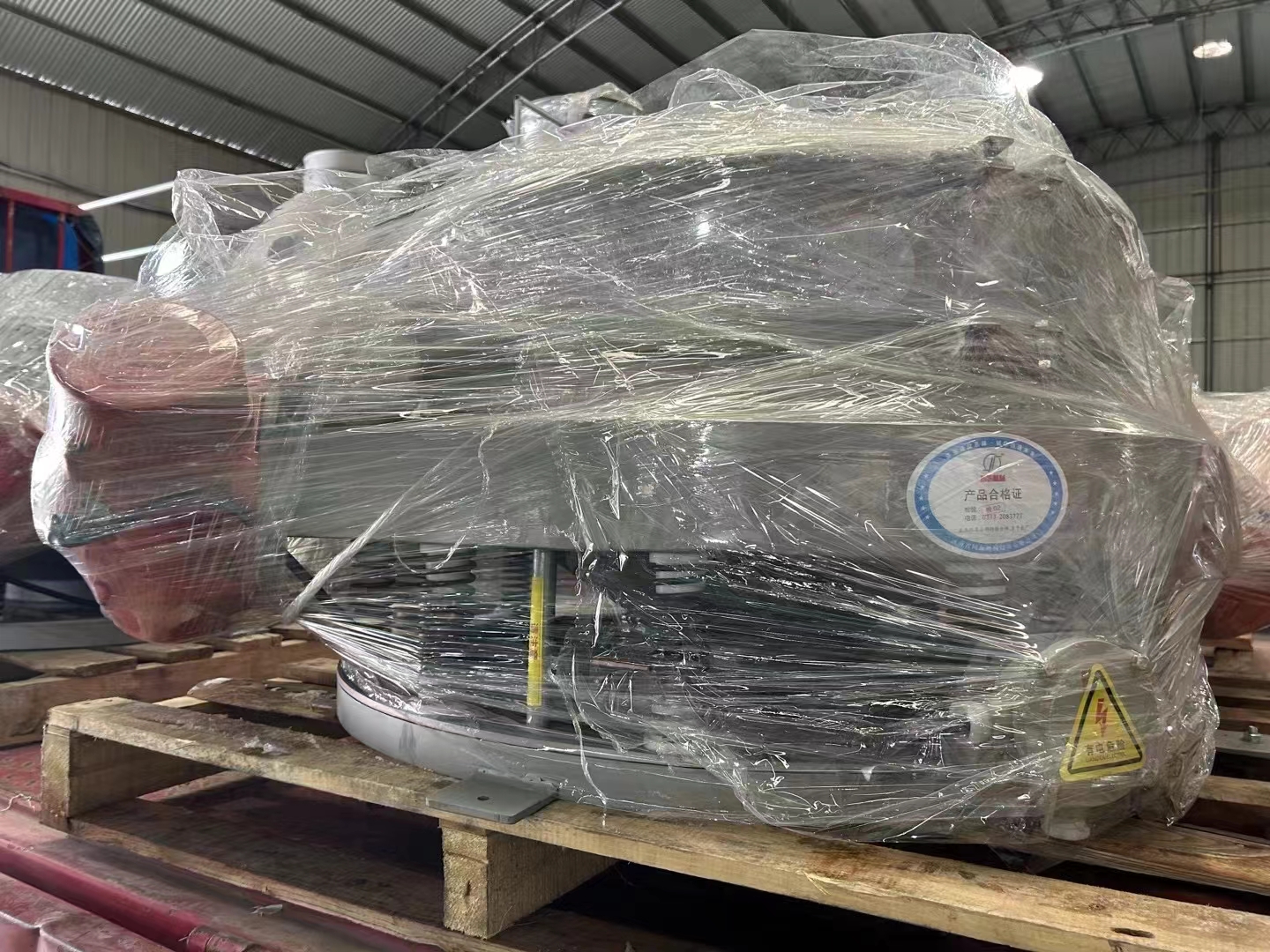 直排篩試機(jī)完成，準(zhǔn)備發(fā)貨